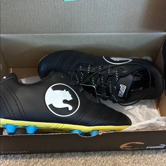 Puma Other - Puma Black and Blue Sneakers Suede Lace-Up